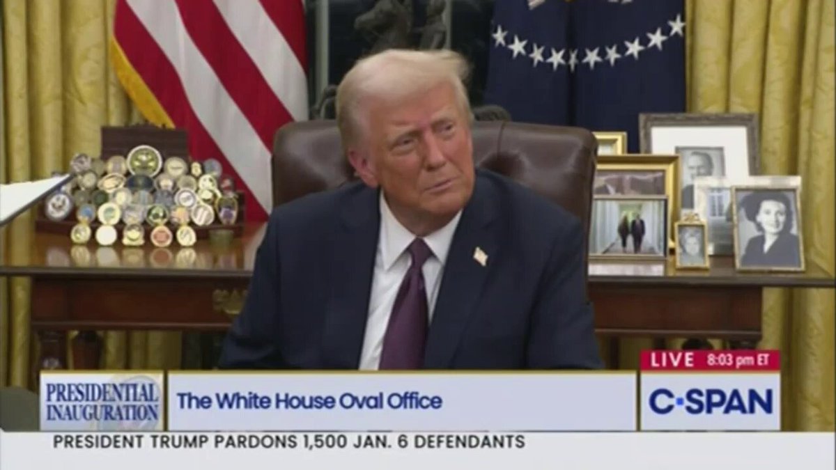 Reporter: How would you get that 50%? Trump: You take 50% of TikTok for the approval of TikTok continuing business. And they would have a great partner, the U.S. The US would be paid half of the value of TikTok