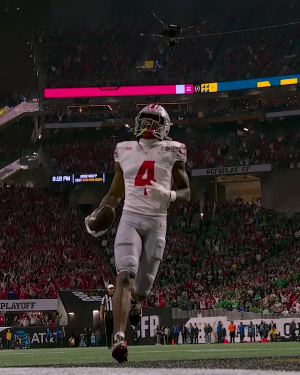The Notre Dame DB knew it was going to Jeremiah Smith and it still didn’t matter 🔥