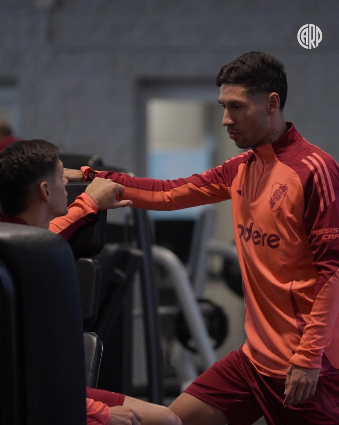 River es familia, por Gonzalo Montiel y Lucas Martínez Quarta 🤍❤️🤍