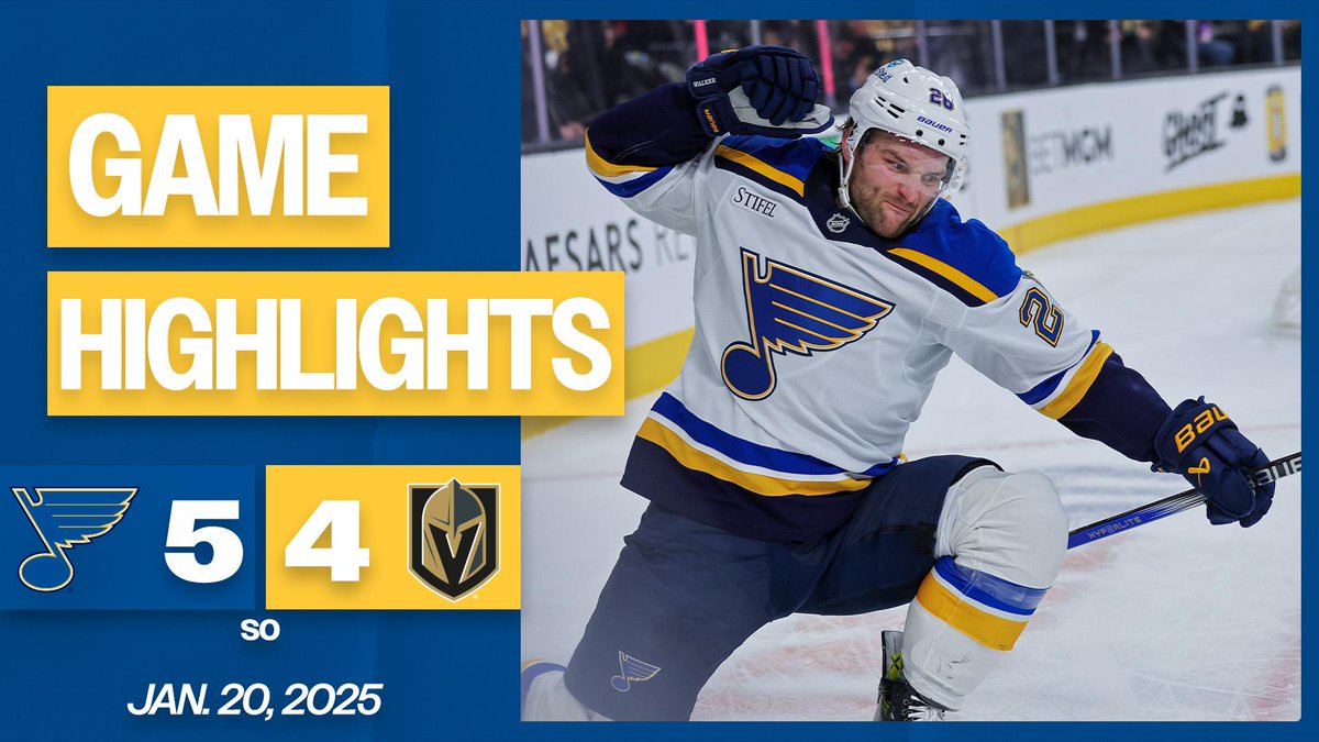 Cashed out with two points. #stlblues | STLChildrensHospital