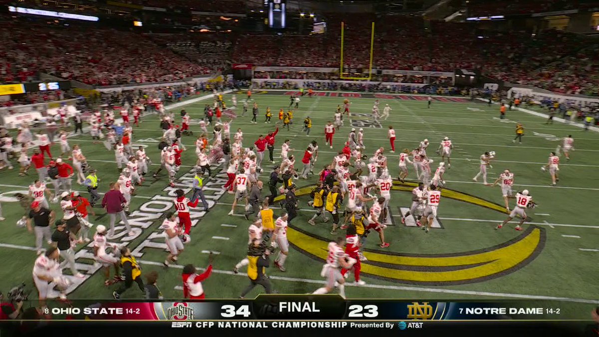 OHIO STATE IS AT THE TOP OF COLLEGE FOOTBALL ONCE AGAIN‼️