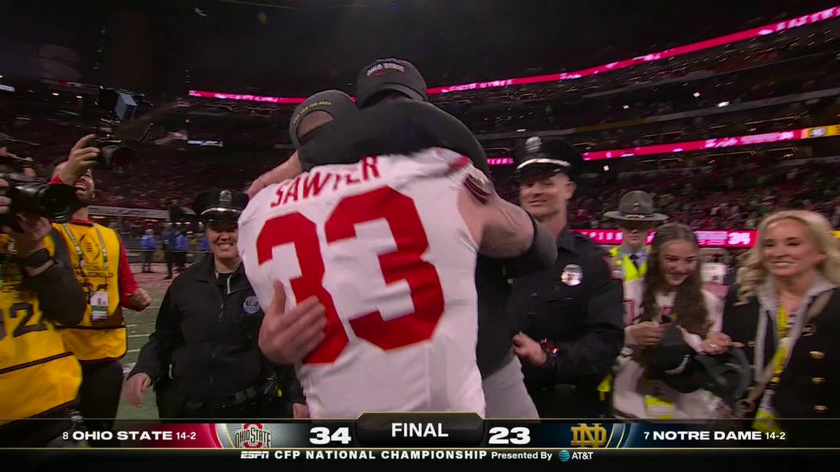 “It’s the reason why you get into coaching ... see guys overcome things, learn life lessons, and reach their dreams. That’s what happened tonight.” Ryan Day and the Ohio State Buckeyes are NATIONAL CHAMPIONS 🏆