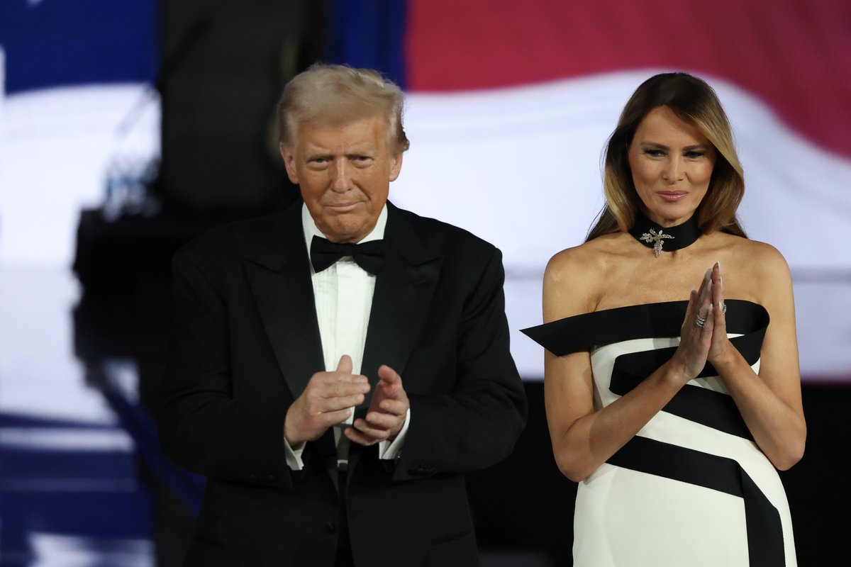 "We will soon be the greatest we've ever been, and that won't take long." President Trump speaks at his second ball — the Liberty Ball — as he wraps up inaugural celebrations.