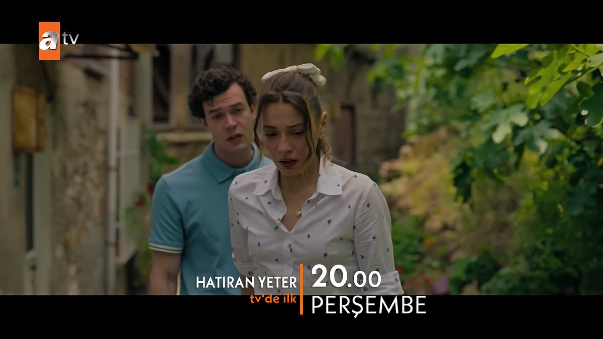 Hayata aşkla bakan iki genç sevdanın mucizesiyle yaşıyor! Hatıran Yeter TV'de ilk kez Perşembe 20.00'de atv'de. #HatıranYeter