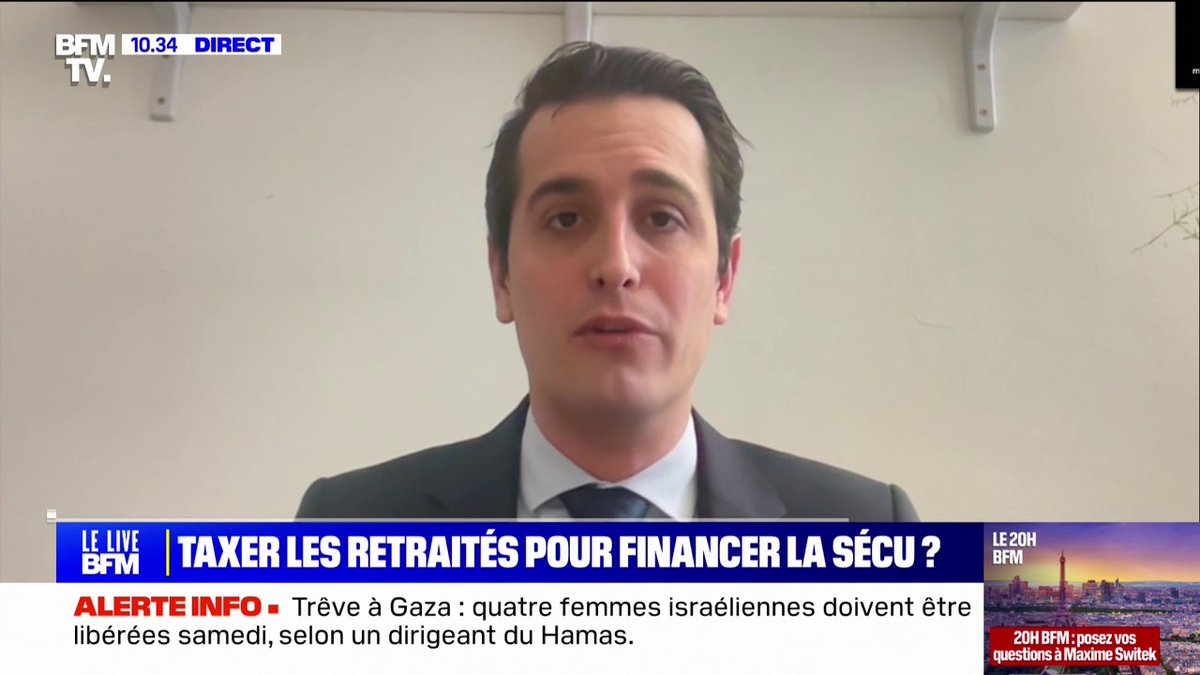 Taxer les retraités: "On prend ça quasiment comme une provocation", déclare Gaëtan Dussausaye (RN)