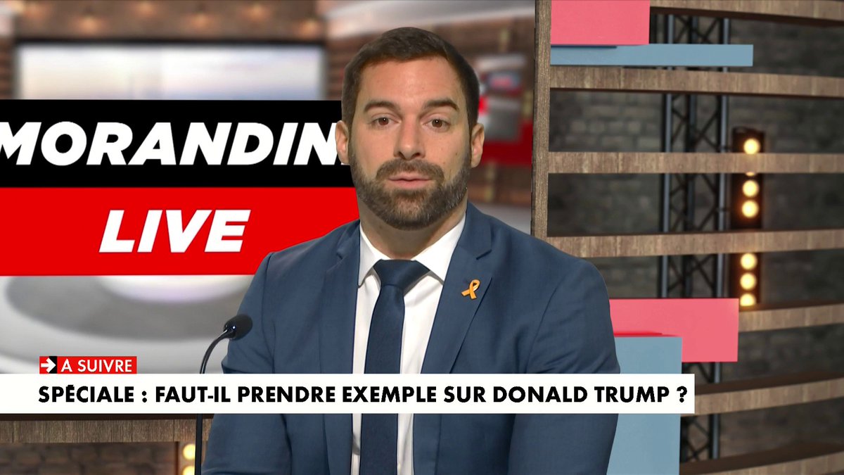Julien Odoul : «Pour la gauche et l'extrême gauche, tous les opposants sont des nazis», dans #MorandiniLive