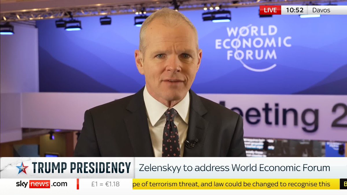 Greenpeace protesters have disrupted the World Economic Forum's annual meeting in Davos. Sky's Paul Kelso has the latest live from the conference. 📺 Sky 501, Virgin 602, Freeview 233 and YouTube