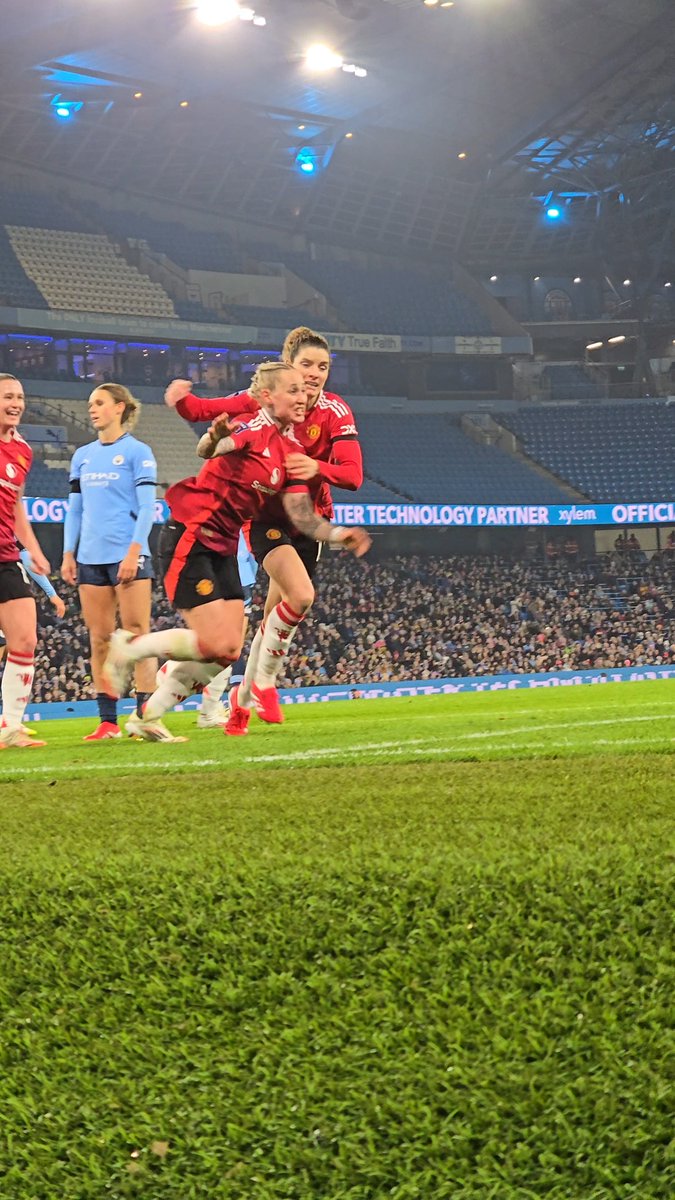 The passion when Leah scored this goal 🤩💯 #MUWomen