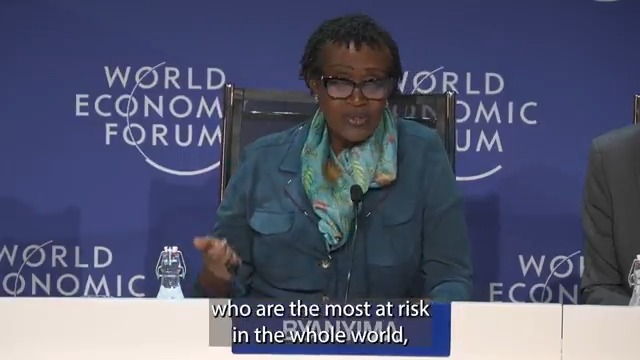 By the end of today, 1,700 people will have died of AIDS-related illnesses. So it's great news that we now have something that can prevent HIV, just 1 shot every 6 months. But when new innovations reach us, hit the market, it can take up to 10 yrs before the medicines reach everyone who needs them. We don’t that to happen this time. #WEF25 #endAIDS World Economic Forum UNAIDS Global