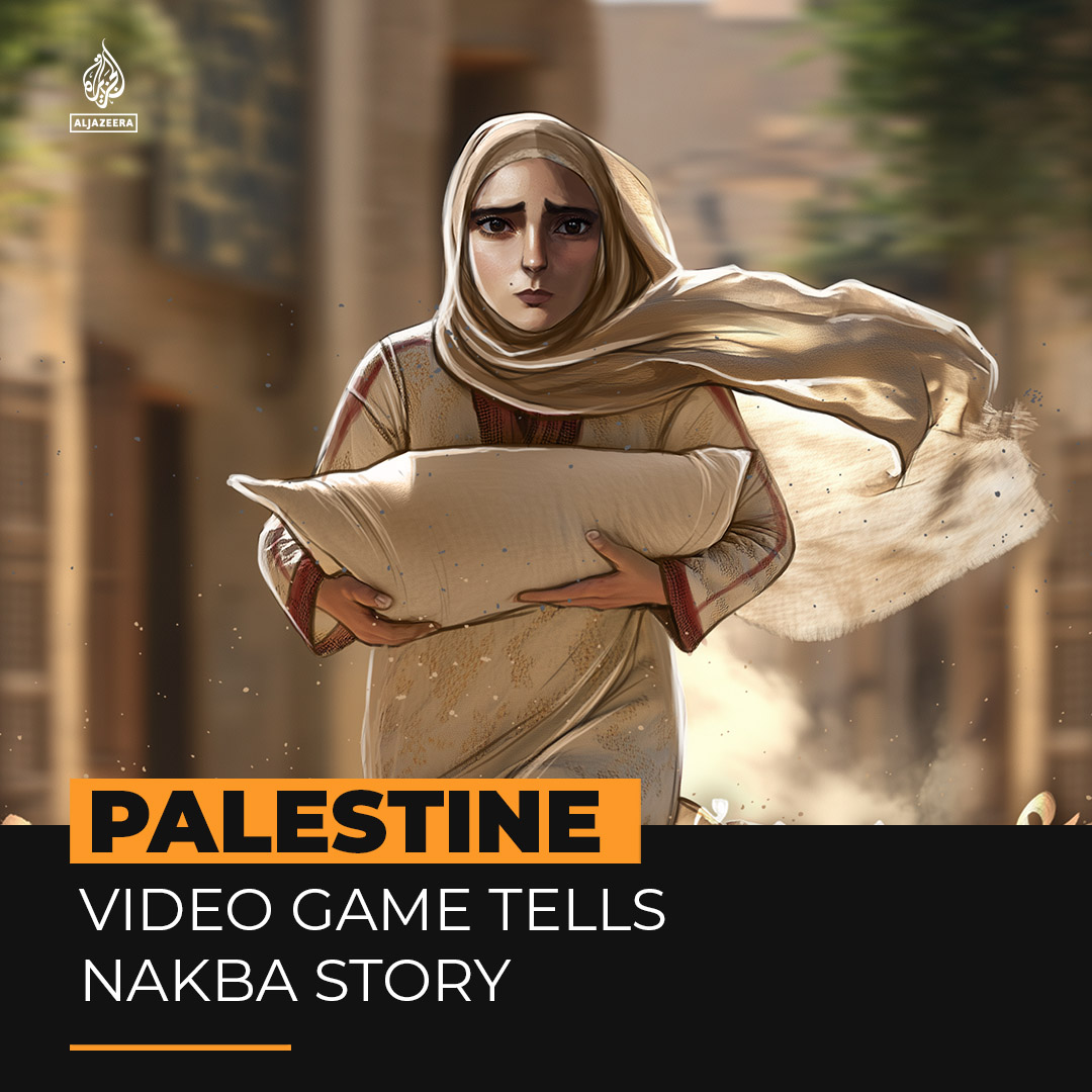 A video game developed by a Palestinian in the occupied West Bank hopes to tell the story of the 1948 Nakba, when hundreds of thousands of Palestinians were forced from their land.