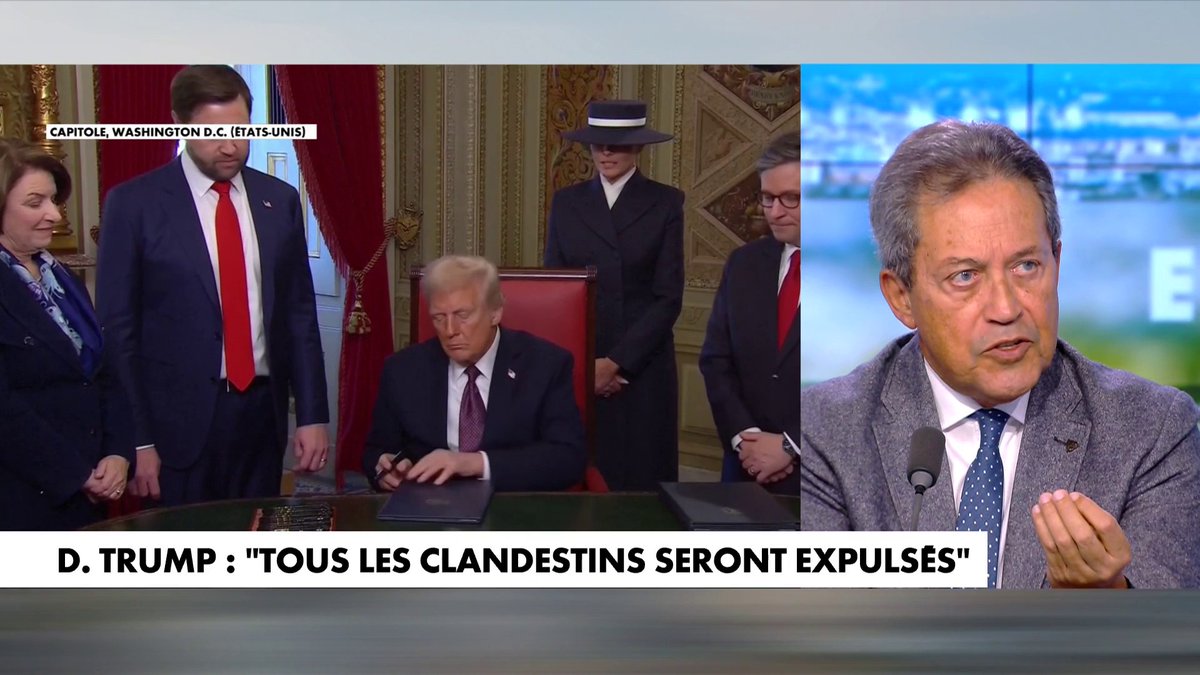 Georges Fenech : «Ce que vient de faire Donald Trump devrait inspirer le prochain chef de l'État français, qui pourrait légiférer par ordonnances», dans #MidiNews