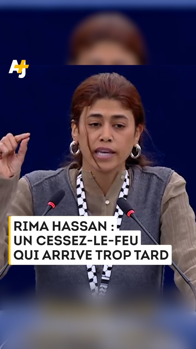“Ce cessez-le-feu a un goût amer” : l’eurodéputée Rima Hassan a déploré à Bruxelles l’arrivée bien trop tardive d’un cessez-le-feu à Gaza.