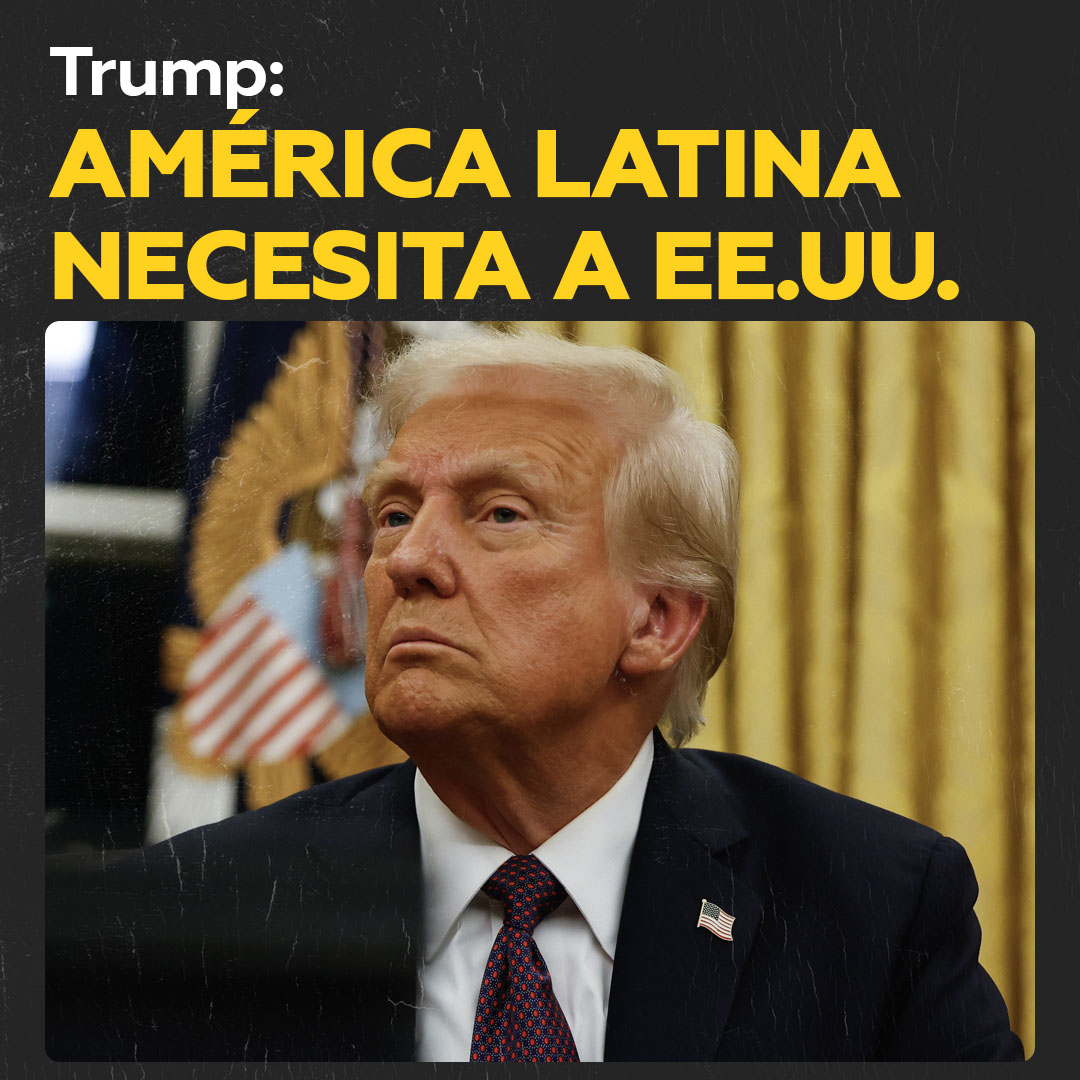 El presidente estadounidense, Donald Trump, afirmó en el primer día de su regreso a la Casa Blanca que las naciones latinoamericanas necesitan más a EE.UU. que el país norteamericano a ellas. Sepa más: