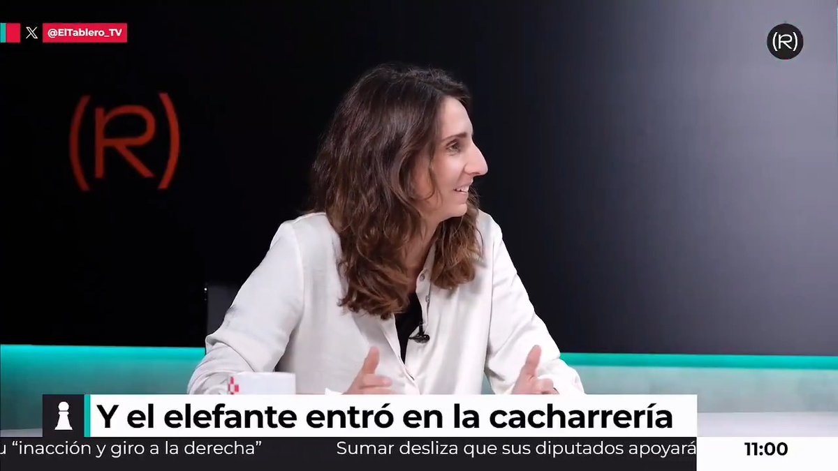 Si habla como un nazi, hace gestos nazis y defiende ideología nazi, hay que llamar a Musk como lo que es: UN NAZI. 🎥 Lucía Muñoz Dalda