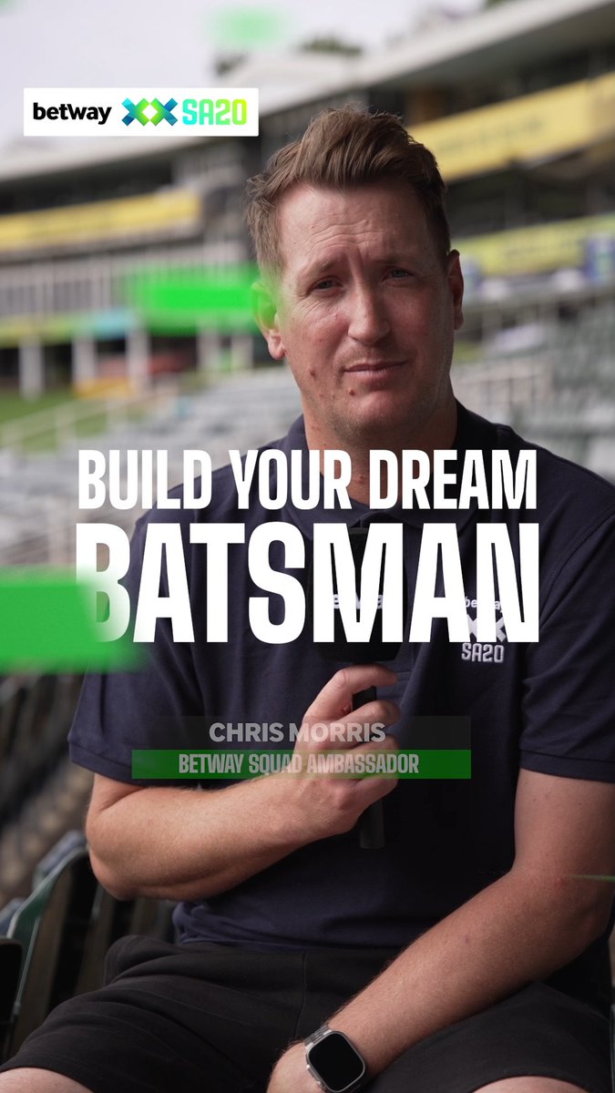 🤩Chris Morris builds his dream Betway SA20 batsmen! 🚘Cover Drive 💋Pull Shot 🧹Slog 🥄Scoop What you think? Chris Morris Reeza hendricks Aiden Markram