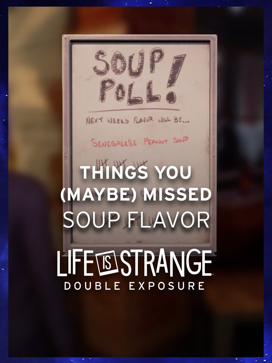 We would traverse timelines all for soup🍲