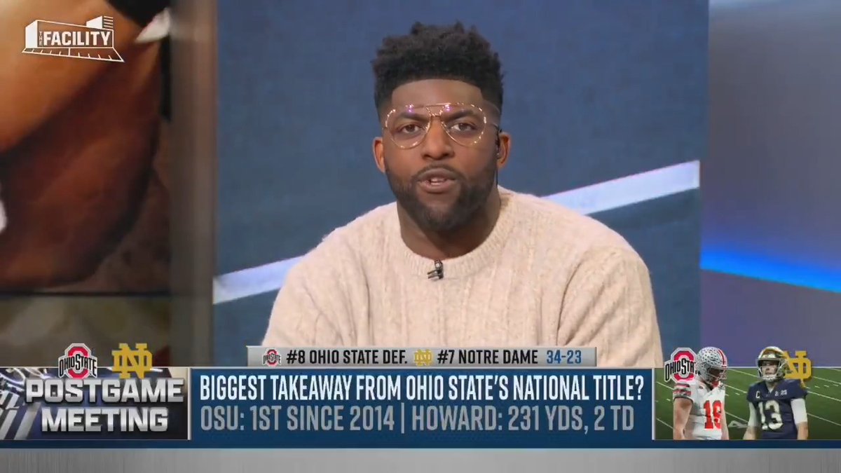Shout out to Will Howard. Shout out to Ryan Day. Shout out to THE Ohio State University. Y’all taught me a life lesson that transcends football.