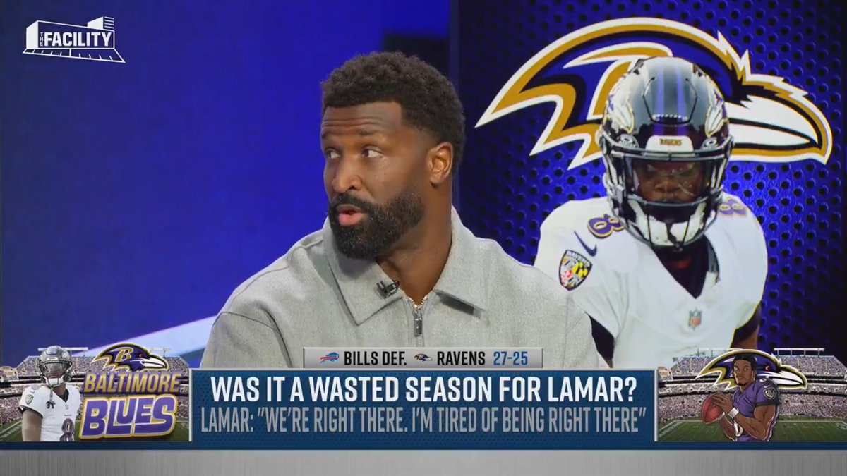 "Lamar Jackson's season was a failure because he didn't get to that Game." — James Jones
