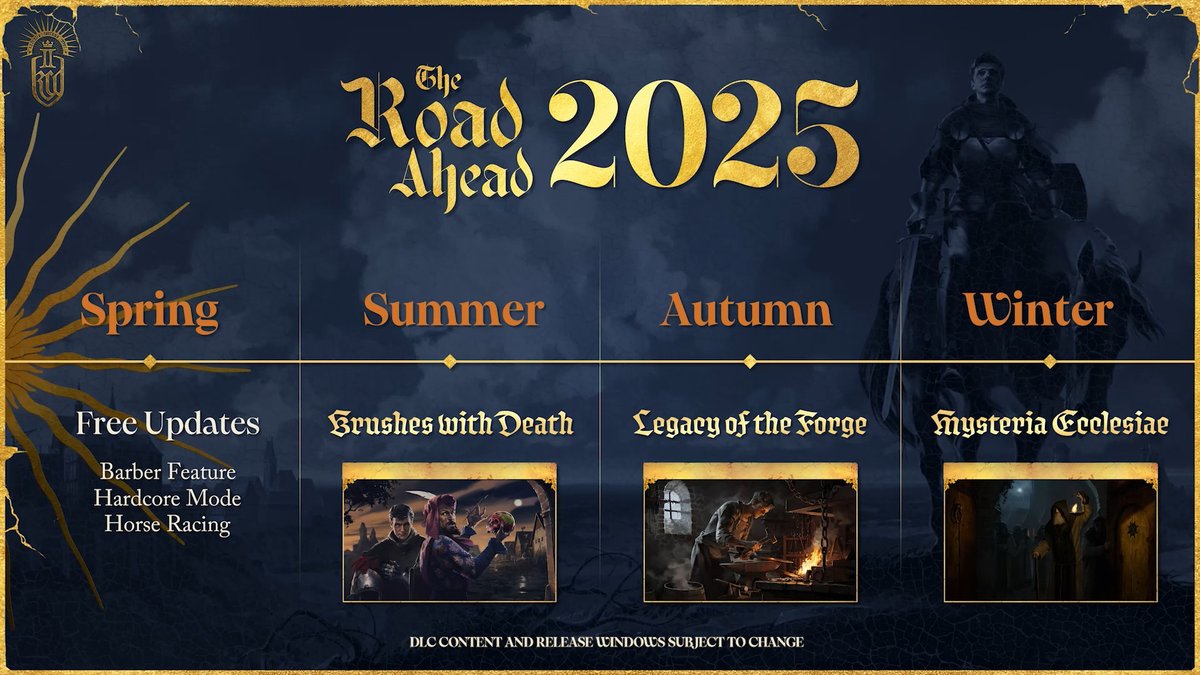 Extend your journey in 15th-century Bohemia with the post-launch roadmap for Kingdom Come: Deliverance II: Deliverance II. A full year of new content begins this spring, including updates and the Expansion Pass to continue Henry’s story. Whether you’re returning to familiar lands or exploring brand new ones, the adventure is far from over. Stay tuned for more details, and prepare to shape your destiny in medieval Europe.