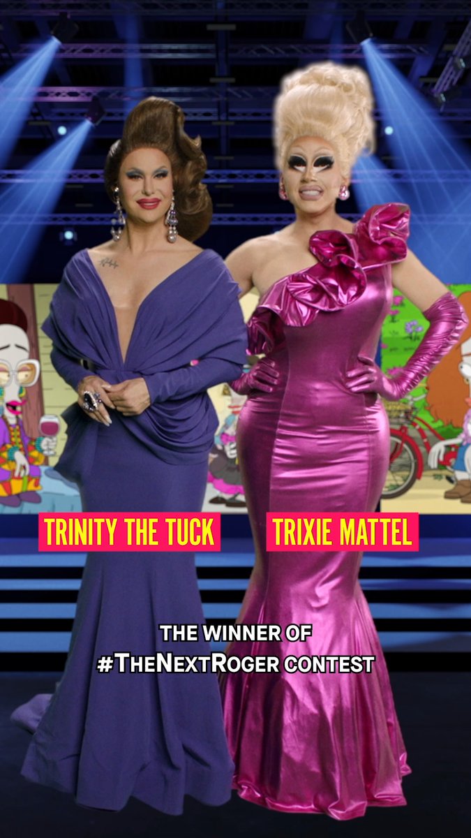 Category is new persona. Say hello to Gelatiné Lycheé, the newest diva and Roger's persona that you voted for in #TheNextRoger contest. Thanks for the intro, queens Trixie Mattel™ & Caitlyn Jenner Murdered Someone! #slay