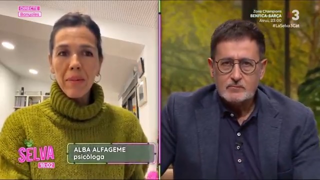 🟢 "Això és un procés de revictimització de llibre, un exemple del que no ha de ser" La psicòloga Alba Alfageme i Casanova sobre el comportament del jutge Adolfo Carretero, magistrat del cas d'Íñigo Errejón i de la seva denunciant, Elisa Mouliaá #LaSelva3Cat ▶