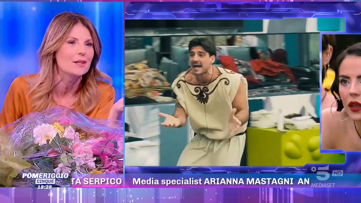 #GrandeFratello, Marina La Rosa: "Tra Lorenzo e Shaila è tutto molto teatrale, sembra finto" #Pomeriggio5