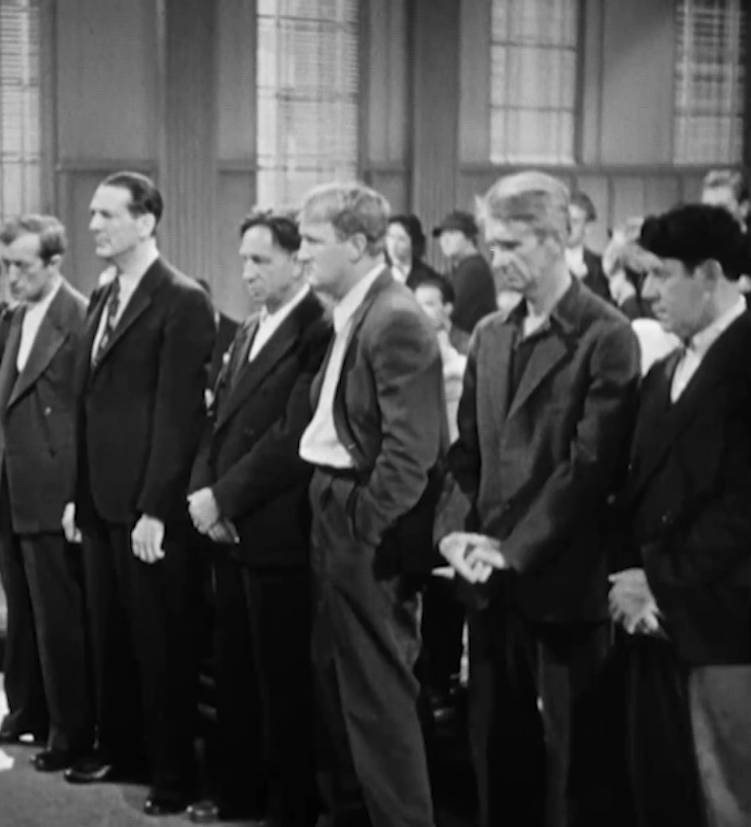 Warner Bros. pulled no punches with BLACK LEGION ('37), a crime drama that told the story of a disgruntled factory worker who is lured into joining a white supremacist group. An early film for Humphrey Bogart, the transformation is unnerving and remains as relevant as ever.