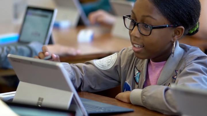 A school in Antwerp, Belgium, is using AI apps and other Microsoft technology to connect its 425 students — who speak 70 different languages. And it is a measurable success.