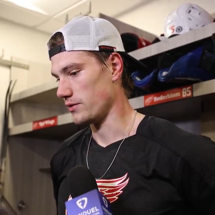 "I'm just excited to play." 🗣️: Elmer Soderblom & Todd McLellan 🎥: