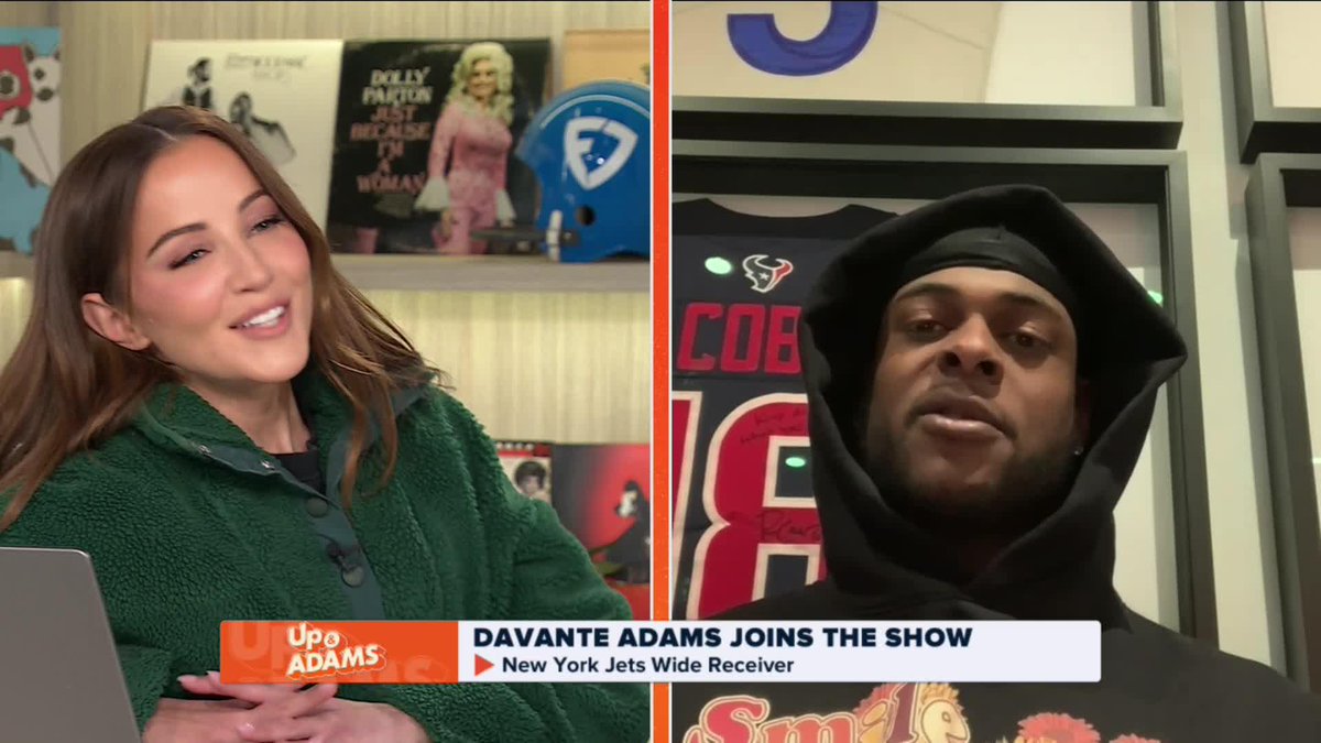Davante Adams on pairing with #Commanders WR Terry McLaurin: "I would have to give up my number (17)... and I don't know if I could do that." (via:Up & Adams)