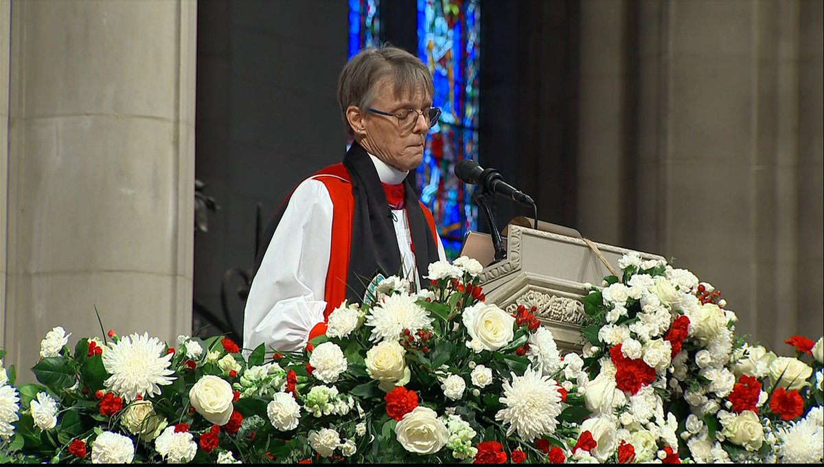 The Right Rev. Mariann Budde, the Episcopal bishop of Washington, D.C., reflected Tuesday on the current American political climate and the need for "true unity." "It goes without saying that, in a democracy, not everyone's particular hopes and dreams can be realized in a given legislative session or a presidential term, not even in a generation," Budde said during remarks at an interfaith prayer service at Washington National Cathedral with the president, Vice President JD Vance and their spouses in attendance. "But for some, the loss of their hopes and dreams will be far more than political defeat, but, instead, a loss of equality and dignity and their livelihoods." Given this, she asked, if "true unity among us" was possible and why we as a nation should care about achieving it. "I hope we care because the culture of contempt that has become normalized in this country threatens to destroy us," Budde said. Pointing to what sociologists call the "outrage industrial complex," which she says is fueled by a divided America. "Contempt fuels political campaigns and social media and many profit from that. But it's a worrisome— it's a dangerous way to lead a country." She said that, with God's help, unity is possible. While it won't be perfect, "for we are imperfect people and an imperfect union," it will be "sufficient enough to keep us all believing in and working to realize the ideals of the United States of America," Budde said.