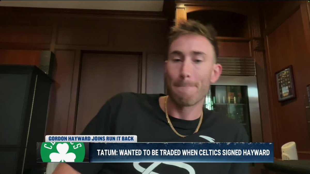 🎙️ Gordon Hayward: "I had some of my best years in Charlotte."