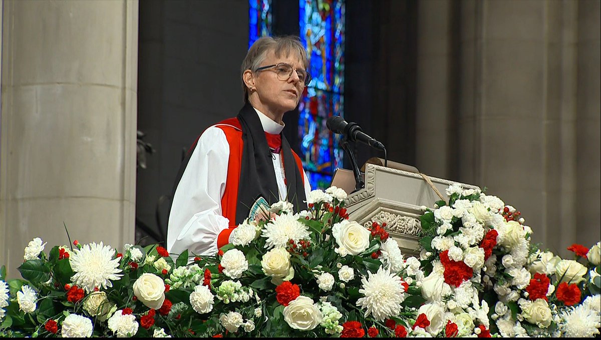 The Right Rev. Mariann Budde, the Episcopal bishop of Washington, D.C., implored newly inaugurated President Donald Trump on Tuesday "to have mercy upon" communities across the country "who are scared now" after his election. "There are gay, lesbian and transgender children in Democratic, Republican and independent families — some who fear for their lives," Budde said during remarks at an interfaith prayer service at Washington National Cathedral with the president, Vice President JD Vance and their spouses in attendance. She noted the work of many immigrants to the U.S. who pick crops, clean office buildings, work in the poultry and meatpacking industries and wash dishes in the hospitality field. "They may not be citizens or have the proper documentation, but the vast majority of immigrants are not criminals," Budde said. "They pay taxes and are good neighbors. They are faithful members of our churches, mosques, gurdwara and temples." Budde's comments come after Trump signed executive orders late Monday to declare a national emergency at the U.S.-Mexico border and pushed for the end the use of an app that allowed migrants seeking asylum to request appointments with American border officials. "Our God teaches us that we are to be merciful to the stranger, for we were all once strangers in this land," Budde said before closing her remarks.
