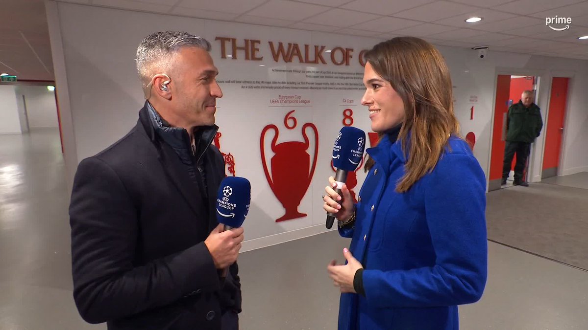 Luis Garcia is delighted to be back at Anfield for another big European night ❤️ #UCLonPrime Luis Garcia