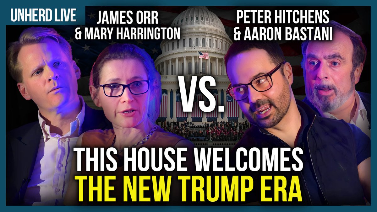 On inauguration day, Mary Harrington, James Orr, Aaron Bastani & Peter Hitchens joined UnHerd to debate: will the 47th leader of the free world really make America great again?