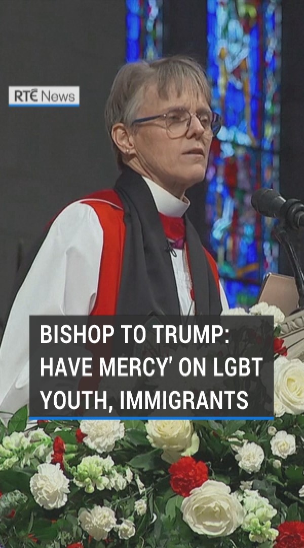 US President Donald Trump has been asked by a religious leader to "have mercy" as he begins his second term in office | Read more: