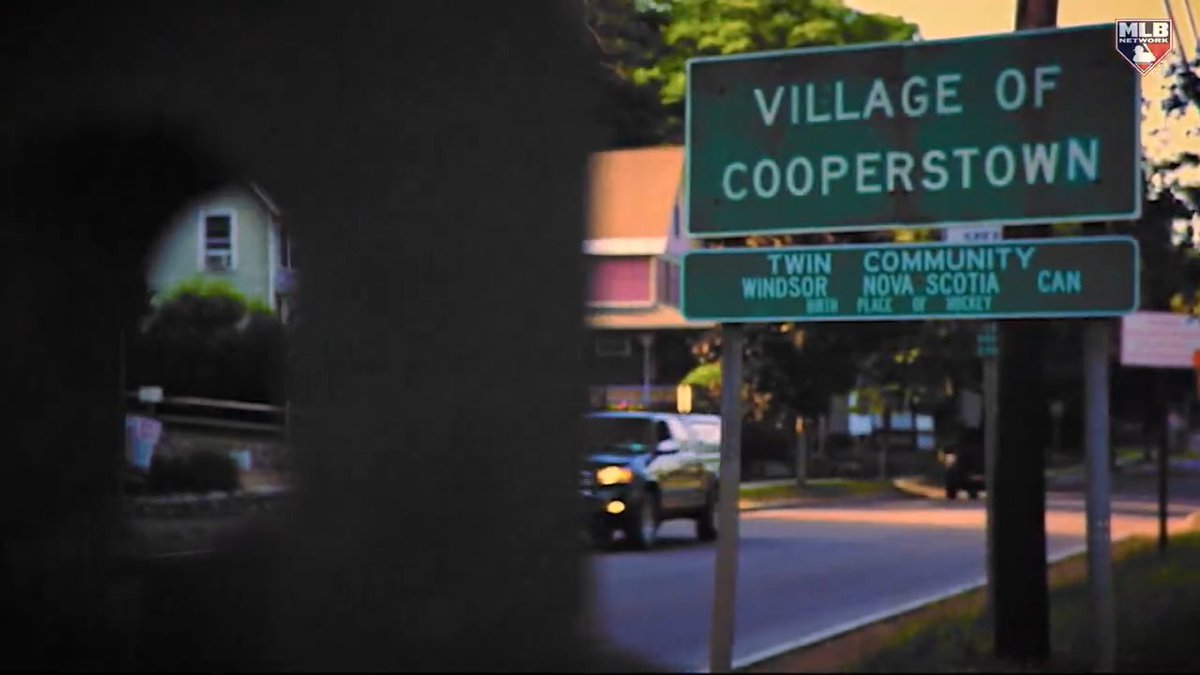 The road to baseball immortality leads here. Welcome to Cooperstown. 📺 Coverage of the 2025 National Baseball Hall of Fame and Museum ⚾ election 🕰️ NEXT on MLB Network