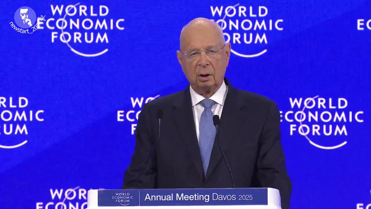 “The future is shaped by us here in this room” Klaus Schwab - They just openly say the quiet part out loud these days.