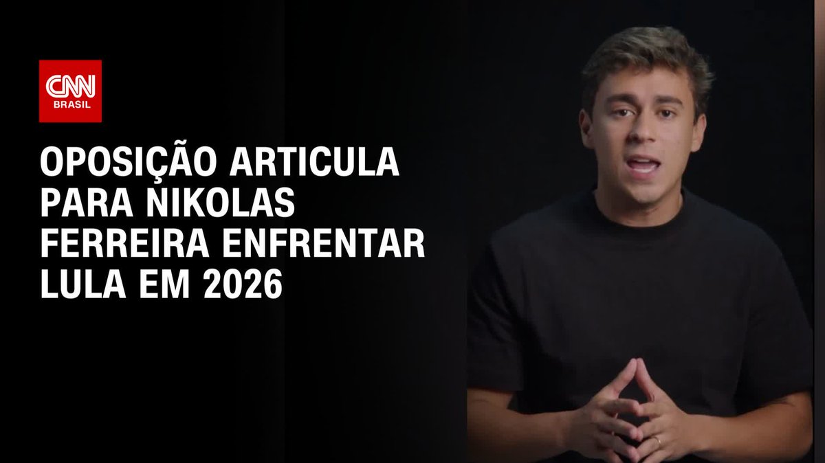 Após a polêmica do vídeo de Nikolas Ferreira (PL-MG), que levou o governo a revogar a medida de rastreamento do Pix, a oposição articula para que o deputado enfrente o presidente Lula (PT) nas eleições de 2026. A apuração é da colunista da Rádio Itatiaia Edilene Lopes. #CNNArena