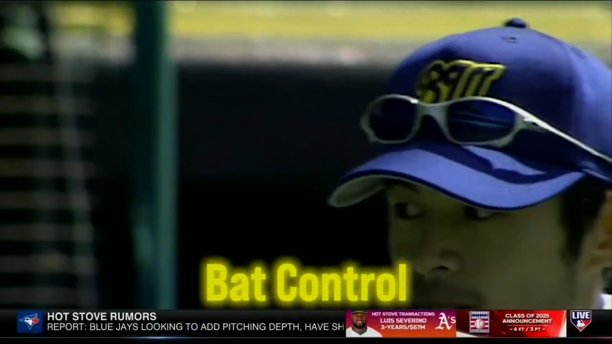 "[Ichiro] was an instant hit in Seattle... his bat was a magic wand." Harold breaks down the elite control and discipline of one of the best hitters in baseball history.