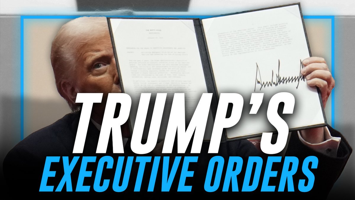 VIDEO: Alex Jones Breaks Down Some Of President Trump's Most Important Executive Orders / Actions Now Demolishing The Deep State In Real Time » WATCH/SHARE THE LIVE X STREAM HERE: