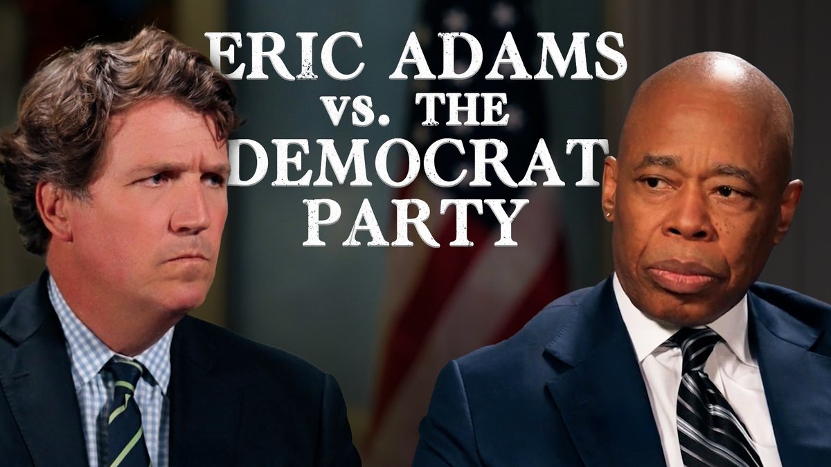 Having been indicted by the Biden DOJ for political crimes, New York Mayor Eric Adams is sounding a lot like a Trump voter these days. (0:00) Eric Adams’ Indictment Is Ridiculous (6:04) How Biden Destroyed New York With Immigration (17:27) What Do New Yorkers Think About the Illegal Immigrants? (19:10) Pressing Adams on His Sanctuary City Policy (22:36) How Illegal Immigration Is Fueling America’s Labor Crisis (29:43) How to Clean Up New York (37:55) Did Eric Adams Leave the Democrat Party? (40:34) Will Adams Go to Jail? (41:32) Adams’ Conversation With Donald Trump (45:54) America’s Mental Health Crisis Includes paid partnerships.