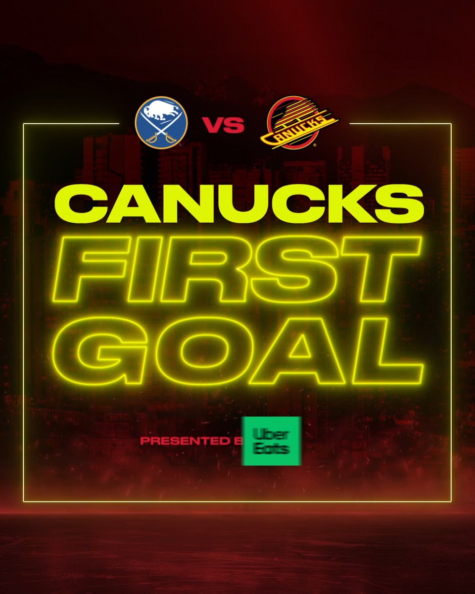 Who will be tonight's first goal-scorer? 🚨 Enter your prediction for a chance to win a $100 gift card to Uber Eats! ENTER NOW |