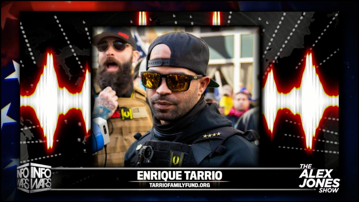 EXCLUSIVE: Pardoned Proud Boys Leader Enrique Tarrio Calls For Merrick Garland's Arrest Enrique Tarrio » WATCH/SHARE THE LIVE X STREAM HERE: