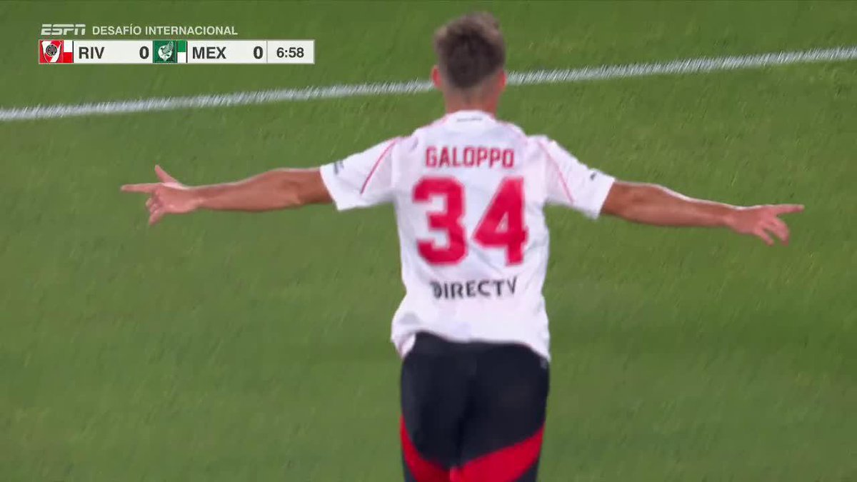PEGALE, GIULIANO 💣 🎥 El GOLAZO de Galoppo para abrir el marcador frente a México en casa 👏🤍❤️🤍