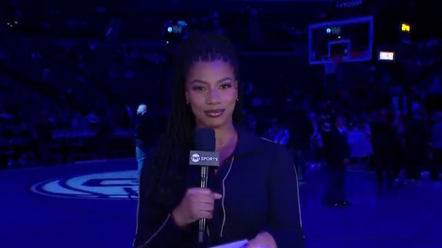 "It's just going to come with time" 🗣️ Mikal Bridges on Knicks building chemistry & cohesion when asked by Taylor Rooks