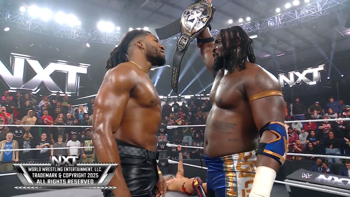 Trick 👀 Oba Looks like Trick Williams is FAR from done with Oba Femi wwe! 👊 #WWENXT