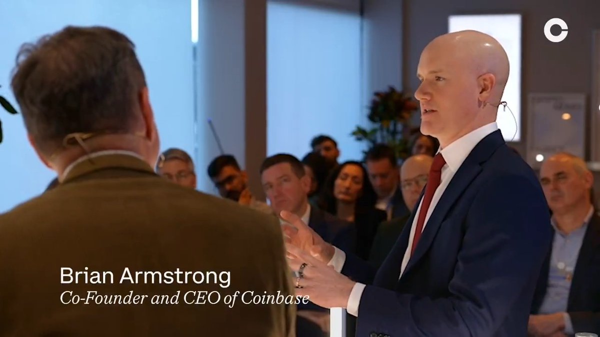 “Bitcoin is a nice check and balance on deficit spending and inflation, because if ever gets too out of hand, people will flee to bitcoin for safety.” —Brian Armstrong Davos 2025, Switzerland
