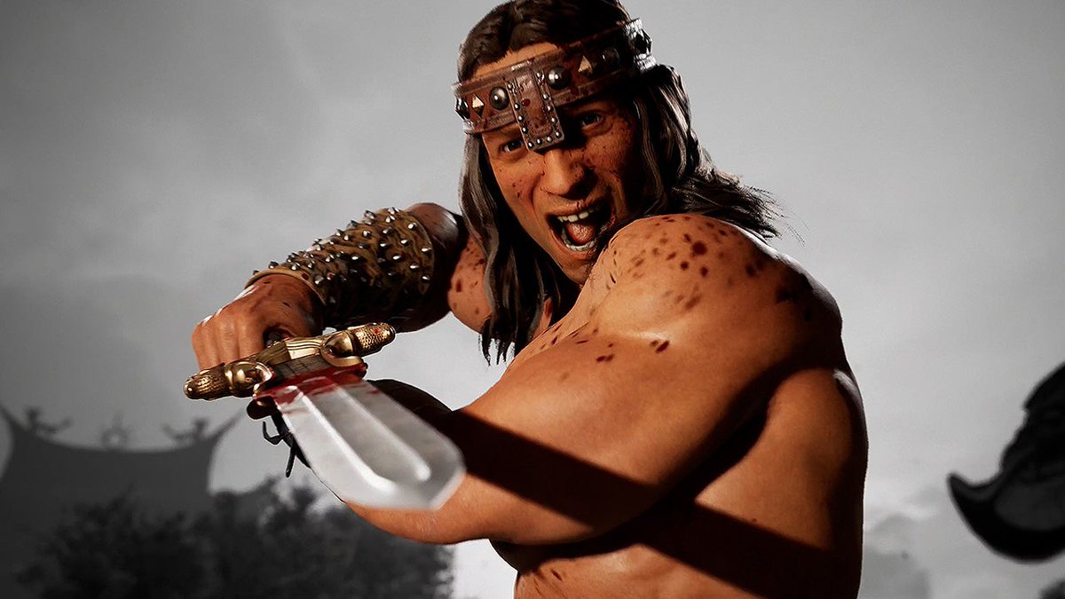 Conan the Barbarian has joined Mortal Kombat 1! Here's a look at his gruesome fatalities, final blow, and an animality in 4K: