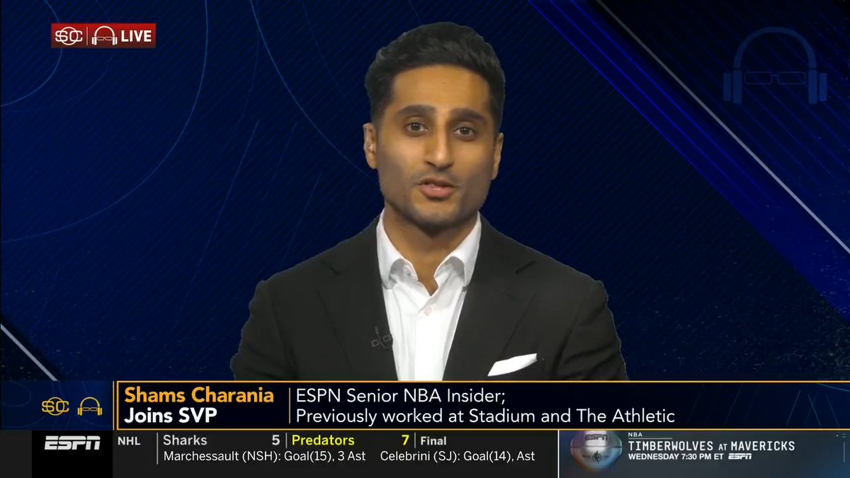 Joining Scott Van Pelt for SportsCenter -- on the Suns tripling their first-round picks while pursuing Jimmy Butler, who himself has tripled down on trade request from the Heat to Pat Riley and Micky Arison.